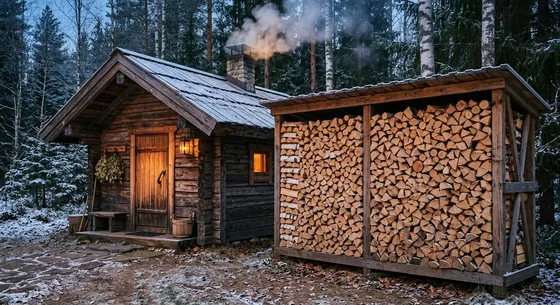Укладка дров в Воронеже, проспект Каминная, 30